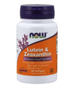 NOW - Lutein & Zeaxanthin - 60 softgels