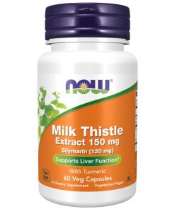 NOW - Milk Thistle Extract with Turmeric