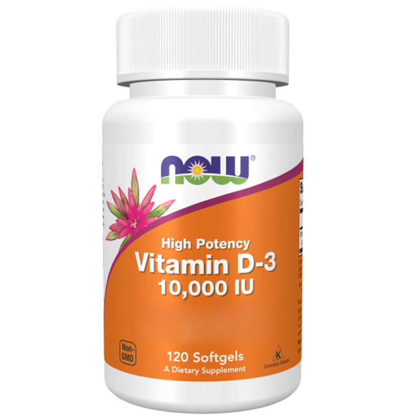 NOW Foods - Vitamine D3 10 000 UI – Image 4