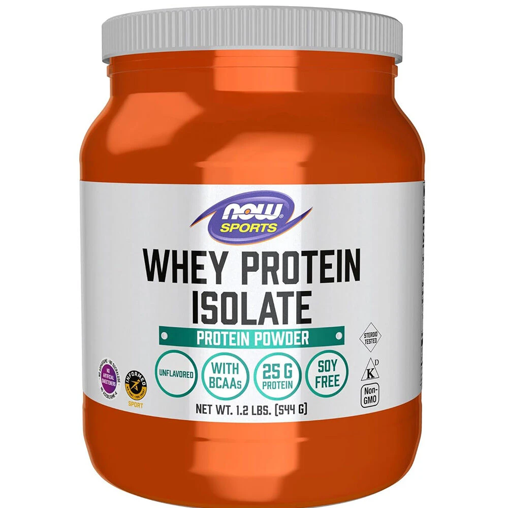 NOW Foods - Protéine de lactosérum isolée (544 g, non aromatisée) – Image 4