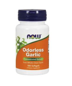 NOW - Odorless Garlic - 100 softgels