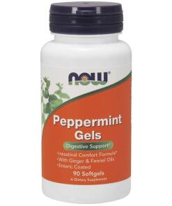 NOW - Peppermint Gels - 90 softgels