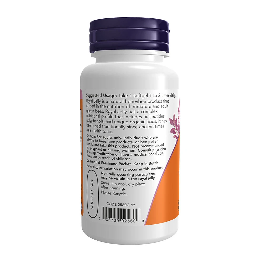 Gelée royale, équivalence de 1000mg - 60 gélules – Image 3
