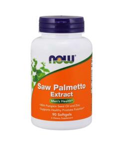 NOW - Saw Palmetto Extract with Pumpkin Seed Oil and Zinc
