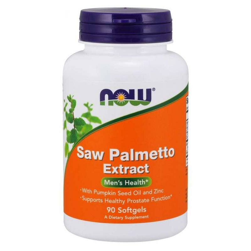 NOW - Saw Palmetto Extract with Pumpkin Seed Oil and Zinc