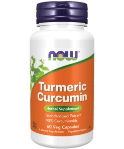 NOW - Turmeric Curcumin - 60 vcaps