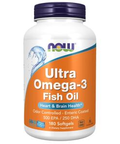 NOW - Ultra Omega-3 - 180 softgels