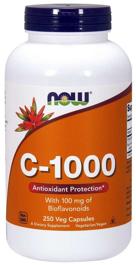 NOW - Vitamin C-1000 with 100mg Bioflavonoids - 250 vcaps
