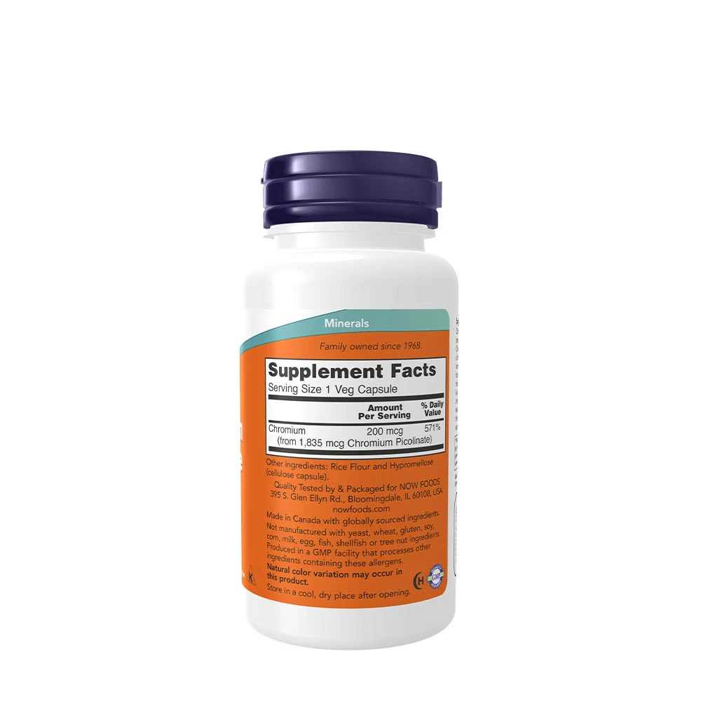 NOW Foods - Chromium Picolinate 200 mcg
