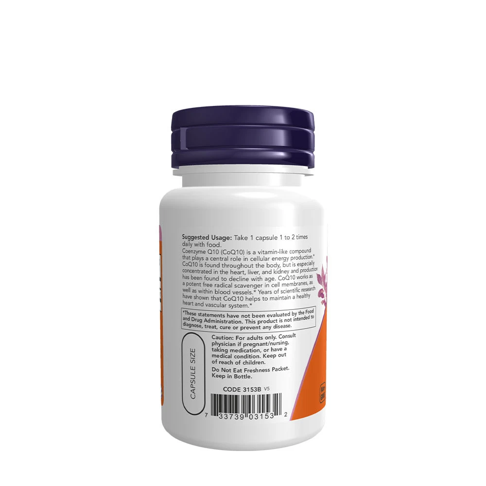 CoQ10, 60mg - 60 vcaps – Image 6