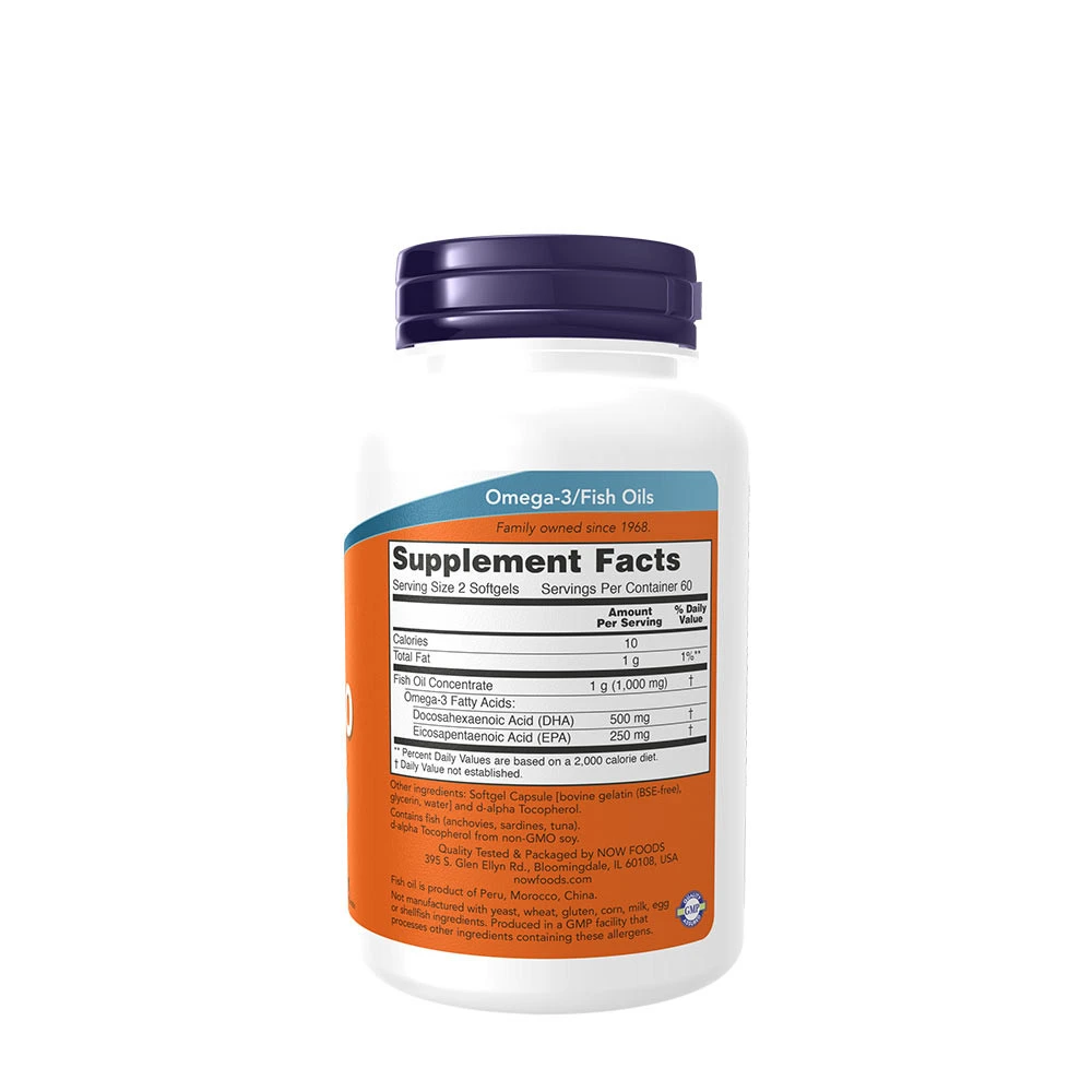 DHA-250, 250 DHA / 100 EPA - 120 softgels – Image 4