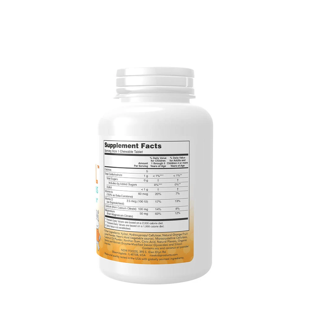 Kid Cal, Tart Orange - 100 chewables – Image 4