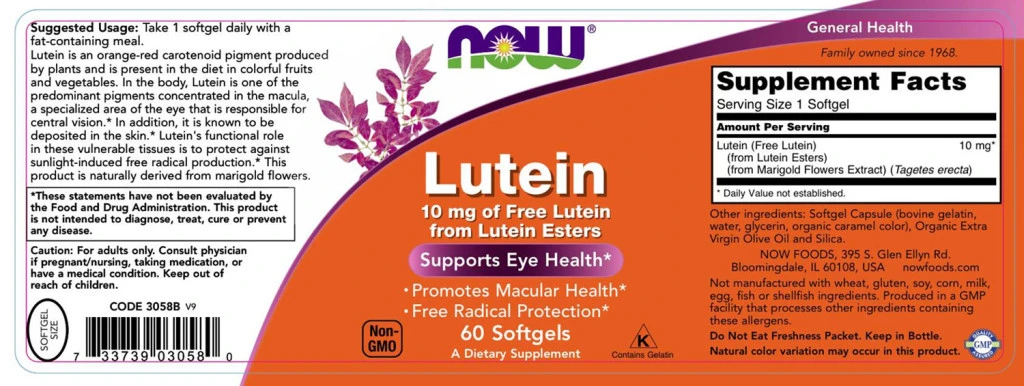 NOW Foods - Lutein