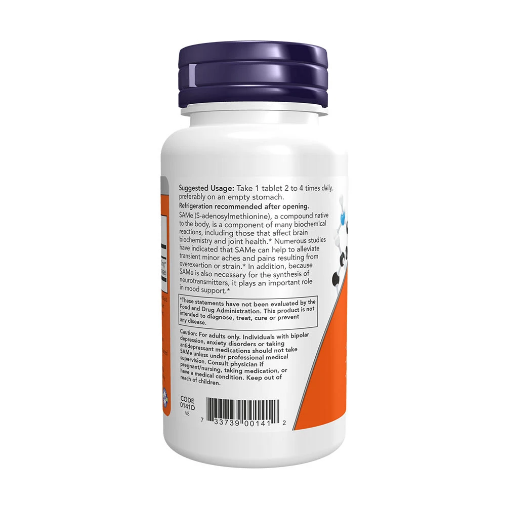 SAMe, 400mg - 60 comprimés – Image 5