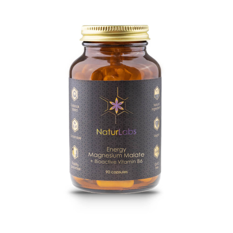 NaturLabs - NaturLabs - Energy Magnesium Malate + Bioactive Vitamin B6