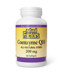 Natural Factors - Natural Factors Coenzyme Q10 200mg 30 soft capsules