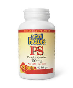 Natural Factors - Natural Factors PS Phosphatidylserine 100mg 60 soft capsules