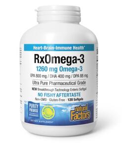 Natural Factors - Natural Factors Rx Omega-3 Factors 120 softgels