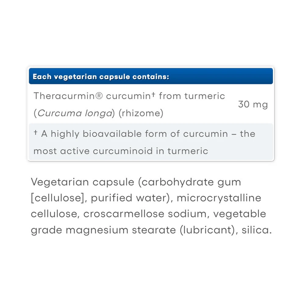 Natural Factors - Natural Factors Theracurmin 30 mg (60 Capsules)