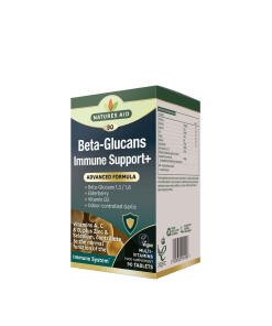 Natures Aid - Natures Aid Beta-Glucans Immune Support+ (90 Tablets)