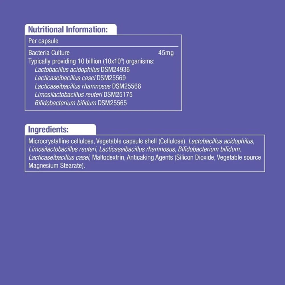 Natures Aid Bio360 Pro-Quotidien (10 Milliards de Bactéries) (30 Capsules) – Image 2