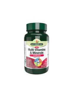 Natures Aid - Natures Aid Complete Multi-Vitamins & Minerals (90 Tablets)