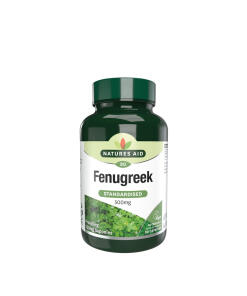 Natures Aid - Natures Aid Fenugreek Standardised 500 mg (90 Capsules)