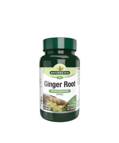 Natures Aid - Natures Aid Ginger Root Standardised 500 mg (90 Tablets)
