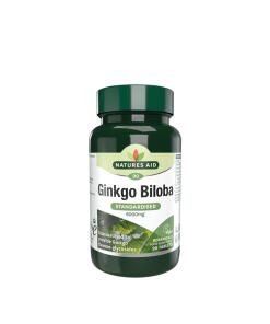 Natures Aid - Natures Aid Ginkgo Biloba Standardised 120 mg (90 Tablets)