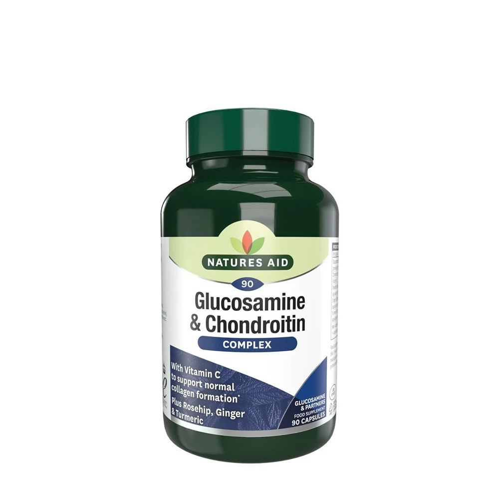 Natures Aid - Natures Aid Glucosamine & Chondroitin Complex (90 Capsules)