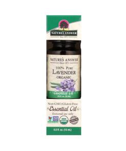 Nature's Answer - 100% Pure Lavender Essential Oil - 15 ml.