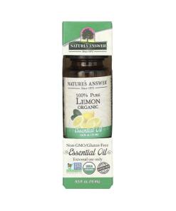 Nature's Answer - 100% Pure Lemon Essential Oil - 15 ml.