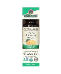 Nature's Answer - 100% Pure Orange Essential Oil - 15 ml.