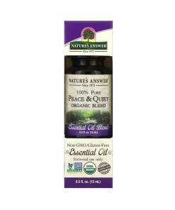 Nature's Answer - 100% Pure Peace & Quiet Blend Essential Oil - 15 ml.