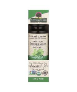 Nature's Answer - 100% Pure Peppermint Essential Oil - 15 ml.
