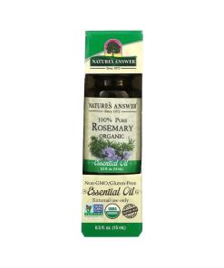 Nature's Answer - 100% Pure Rosemary Essential Oil - 15 ml.