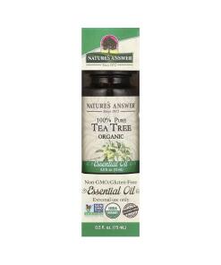 Nature's Answer - 100% Pure Tea Tree Essential Oil - 15 ml.