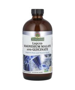 Nature's Answer - Liquid Magnesium Malate and Glycinate - 480 ml.