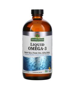 Nature's Answer - NATURE'S ANSWER Liquid Omega-3 Deep Sea Fish Oil EPA/DHA (480 ml / 16 fl. oz.)