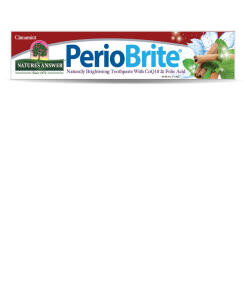 Nature's Answer - Nature's Answer Periobrite Toothpaste Cinnamint 113.4g