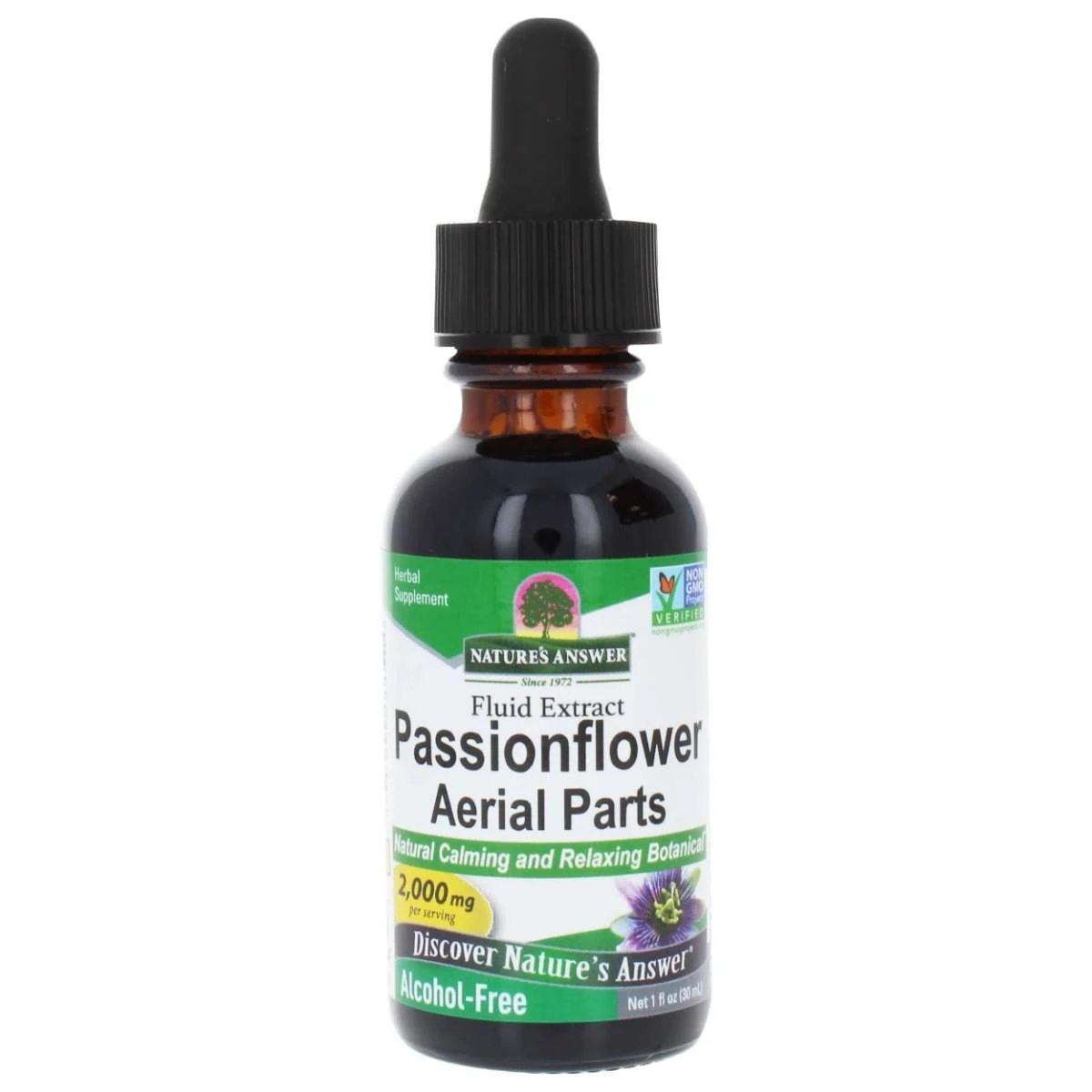 Nature's Answer - Passionflower Aerial Parts - 30 ml.