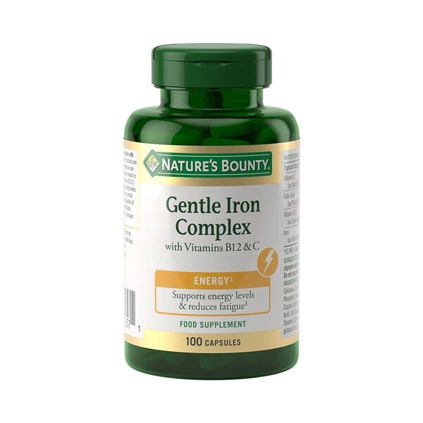 Natures Bounty - Gentle Iron Complex - 100 kapslar