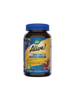 Natures Way - Natures Way Alive!® Men’s 50+ Gummy Multivitamin (60 Gummies)