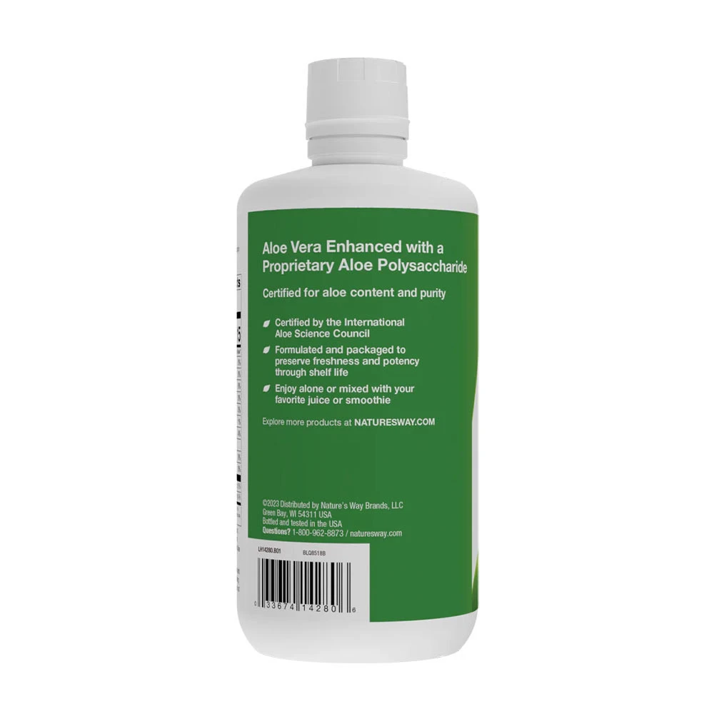 Jus de feuille d'Aloe Vera Nature's Way (1000 ml) – Image 3