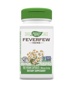 Natures Way - Nature's Way Feverfew Herb 380mg 180 veg. capsules