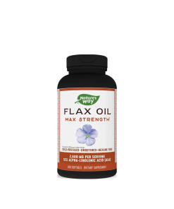 Natures Way - Natures Way Flax Oil Max Strength (200 Softgels)