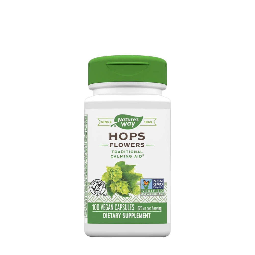 Natures Way - Natures Way Hops Flowers (100 Capsules)