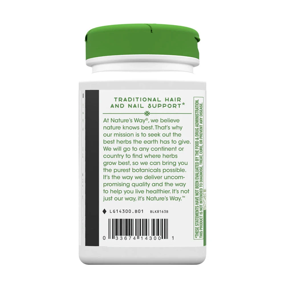 Prêle des champs de Nature's Way (100 capsules) – Image 6