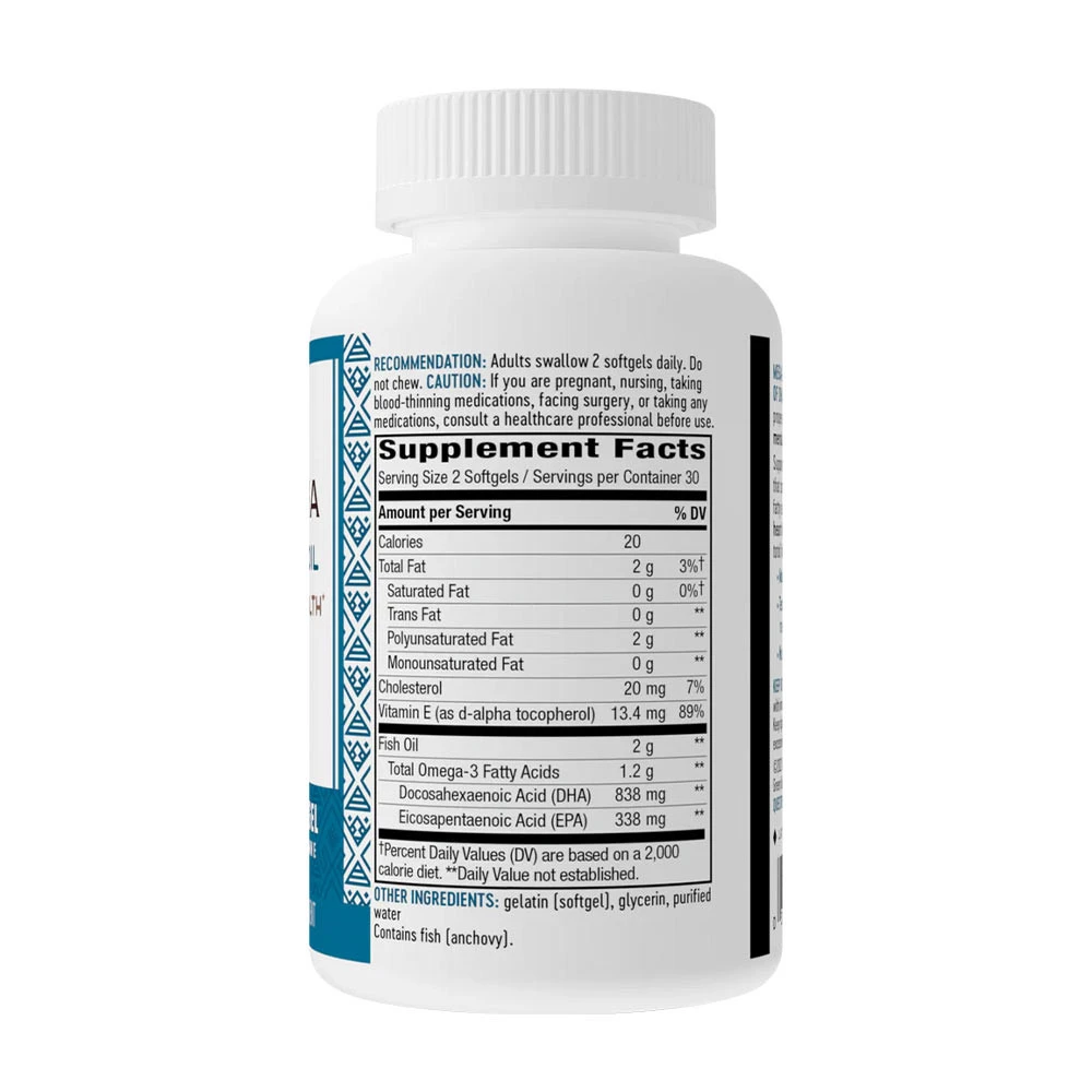 Méga-DHA de Nature's Way (60 capsules molles) – Image 4