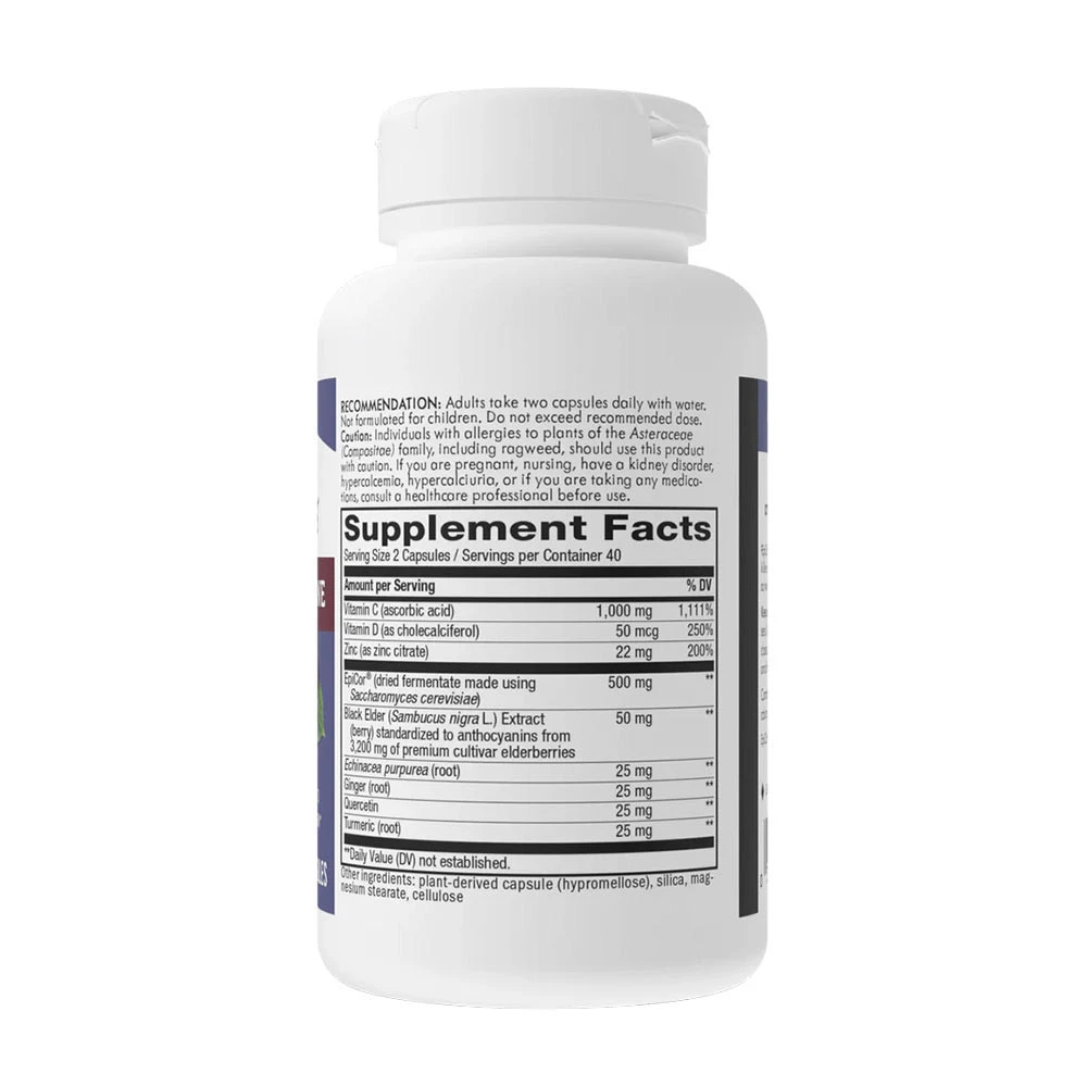 Sureau avancé pour le système immunitaire de Natures Way (80 capsules) – Image 2